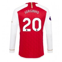 Camiseta Arsenal Jorginho Frello #20 Primera Equipación Replica 2023-24 mangas largas